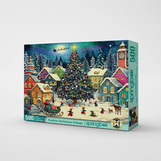 Springbok Festive Christmas Village Puzzle (500 PCS)