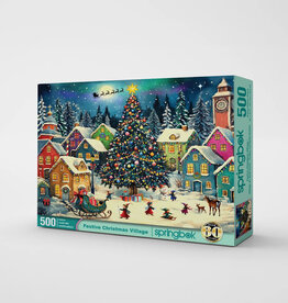 Springbok Festive Christmas Village Puzzle (500 PCS)