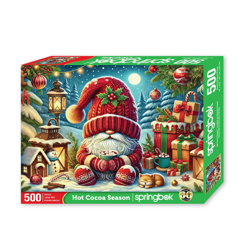 Springbok Hot Cocoa Season Puzzle (500 PCS)