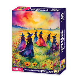 Springbok Witches Gathering Puzzle (500 pcs)