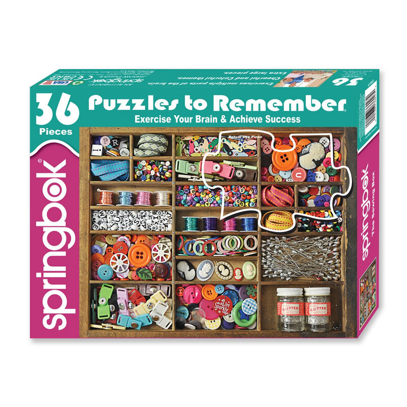 Springbok Sewing Box Puzzle (36 pcs)
