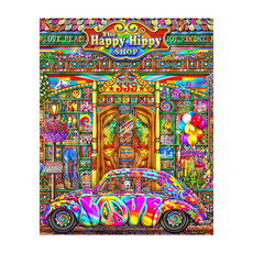 Springbok The Happy Hippy Shop Puzzle (1000 pcs)