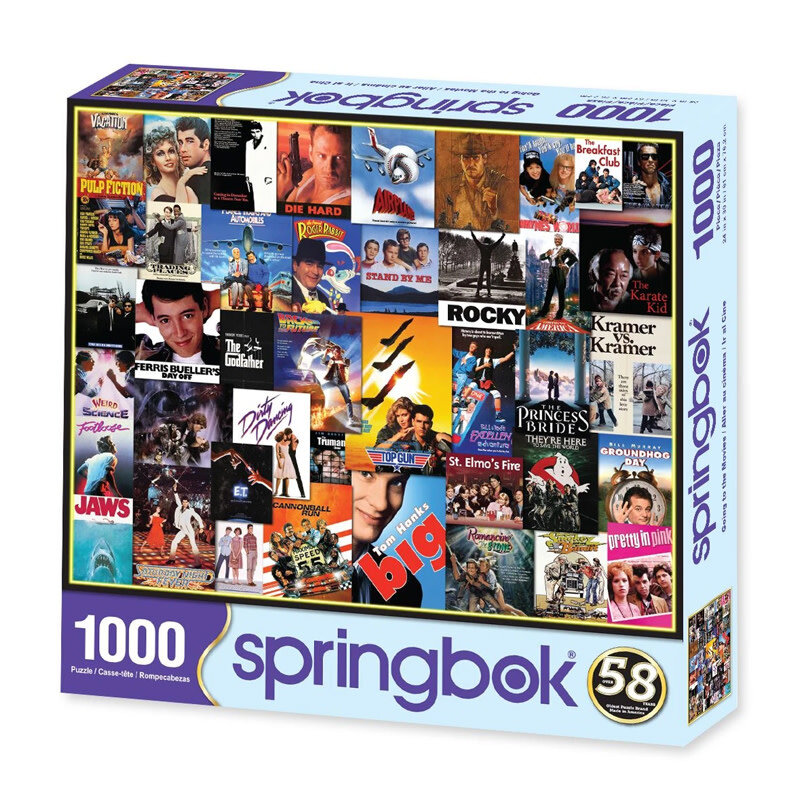 Springbok Going to the Movies Puzzle (1000 PCS)