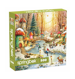 Springbok Gnomeland in Winter Puzzle (500 PCS)