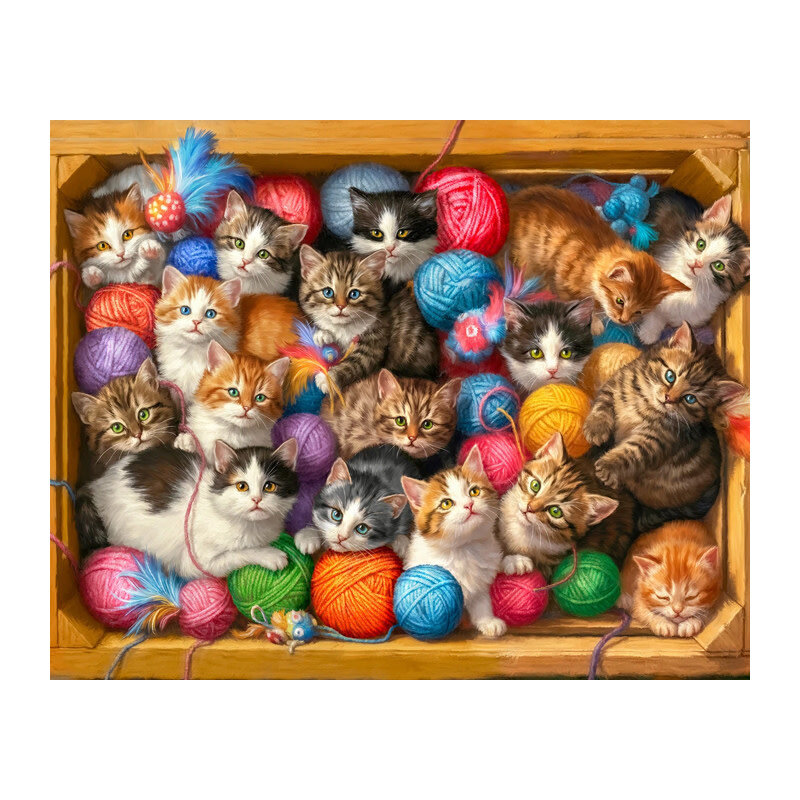 Springbok Kittens Galore Puzzle (1000 PCS)
