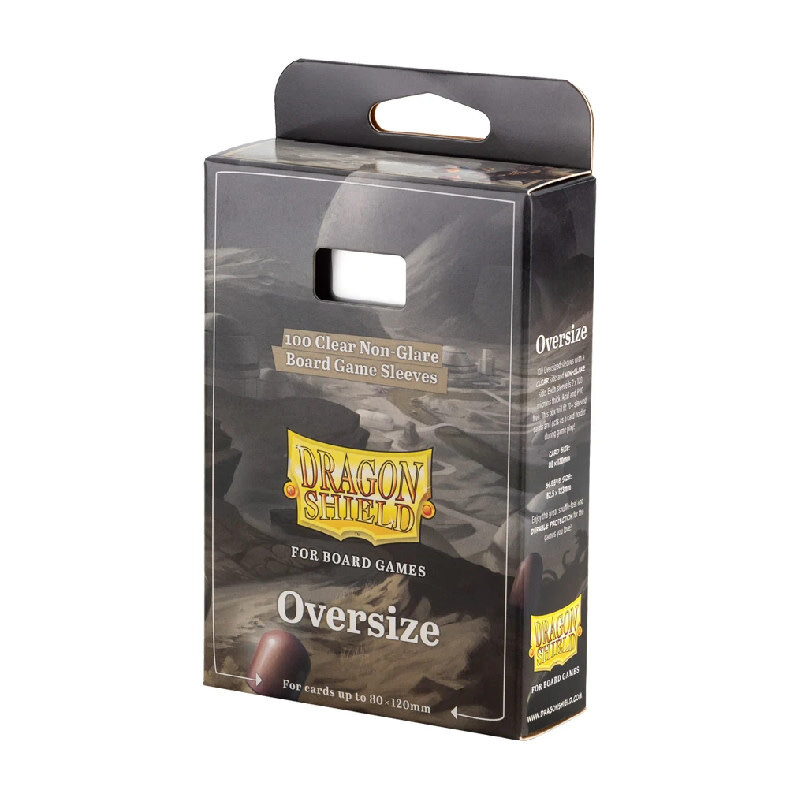 Dragon Shield Board Game Sleeves: Dragon Shield (100) Oversize Card Game with Box