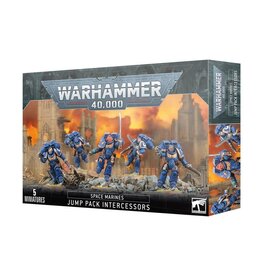 Games Workshop Warhammer 40k Space Marines Assault Intercessors with Jump Packs