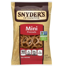Misc Snyder's Mini Pretzels 1.5oz