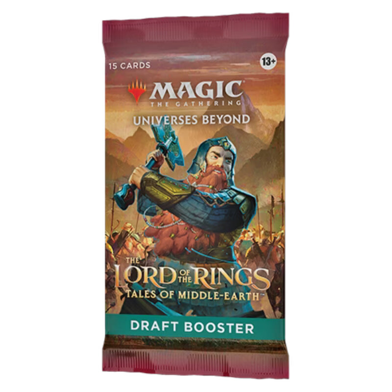 Wizards of the Coast MTG Draft Booster Pack: The Lord of the Rings Tales of Middle Earth