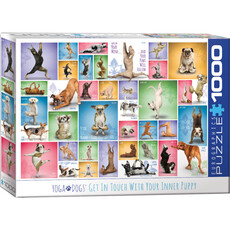 Eurographics Yoga Dogs Puzzle (1000 PCS)