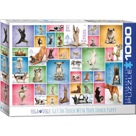 Eurographics Yoga Dogs Puzzle (1000 PCS)