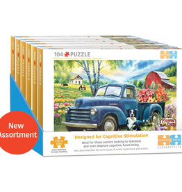 Eurographics Assorted Connecting Pieces Puzzle  (104 PCS)