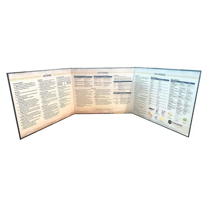 Brotherwise Games Cosmere RPG: GM Screen