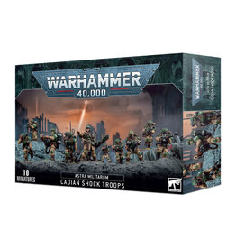 Games Workshop Warhammer 40k Astra Militarum Cadian Shock Troopers