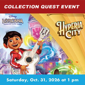 Ravensburger Disney Lorcana Hyperia City Collection Quest Event  (SAT, Oct 31, 2026 at 1 pm)