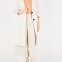 Stripe Linen Coat