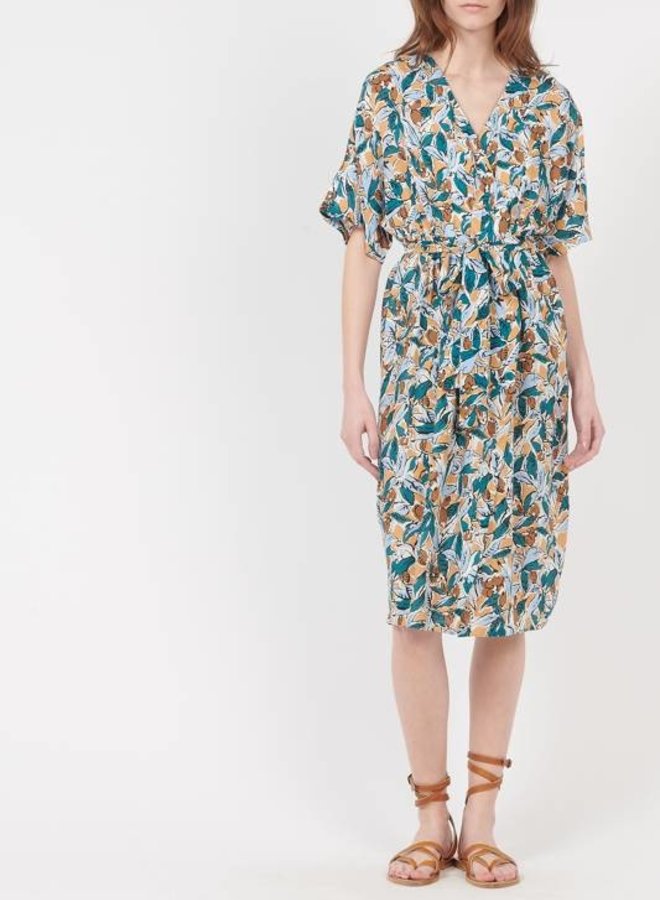 See U Soon Tropical Print Dress Archer Arrow