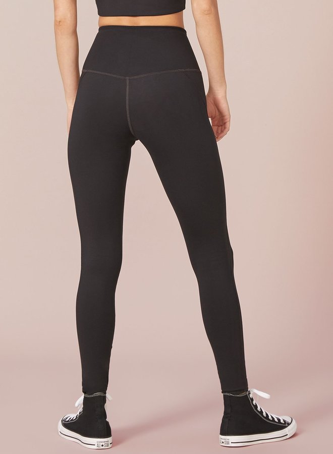 Compressive High Rise Legging - Black