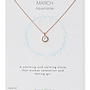 Birthstone Necklace - Rose Gold