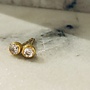Pia Dot Stud - Gold
