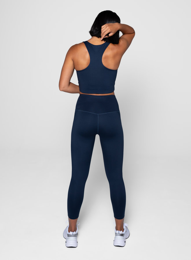 Compressive High Rise Legging - Midnight