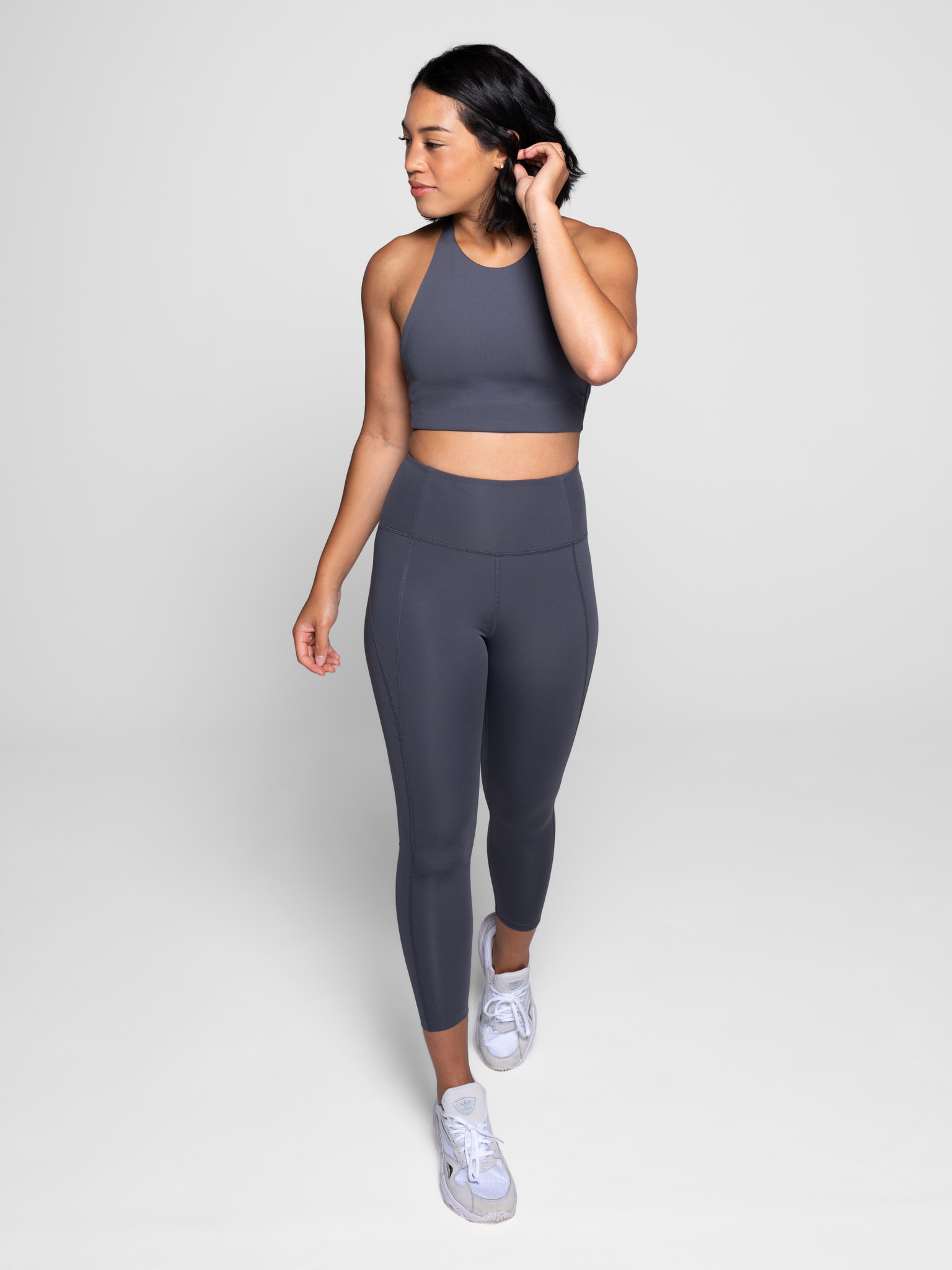Girlfriend Collective Smoke grey Compressive High-Rise Legging Size XL -  $30 (61% Off Retail) - From Kao