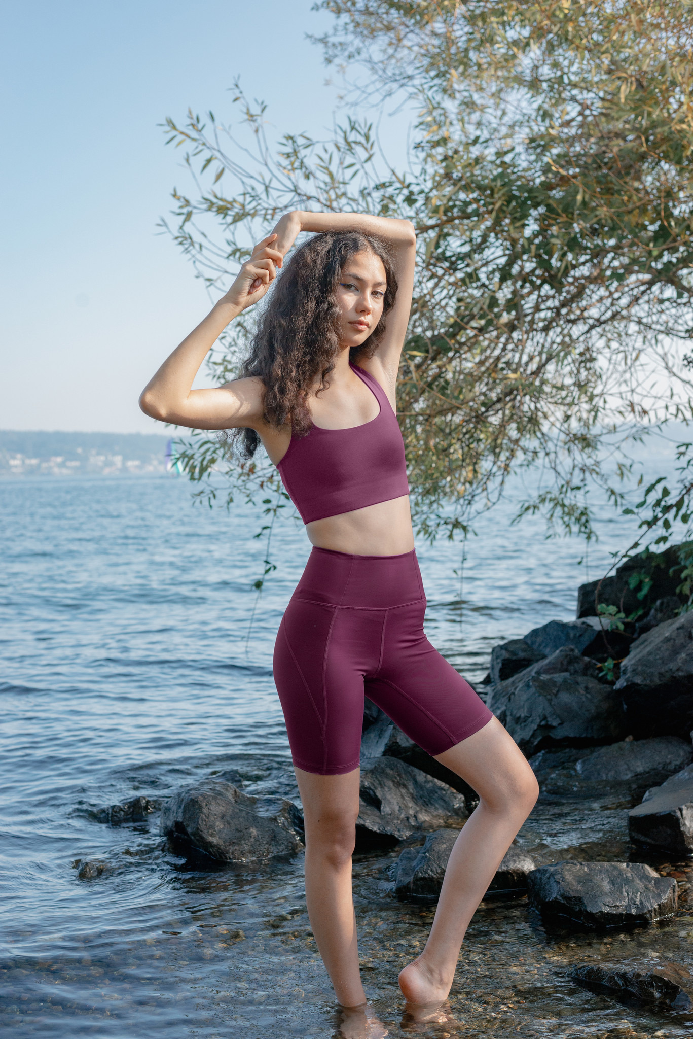 GIRLFRIEND COLLECTIVE + NET SUSTAIN Paloma stretch recycled sports bra