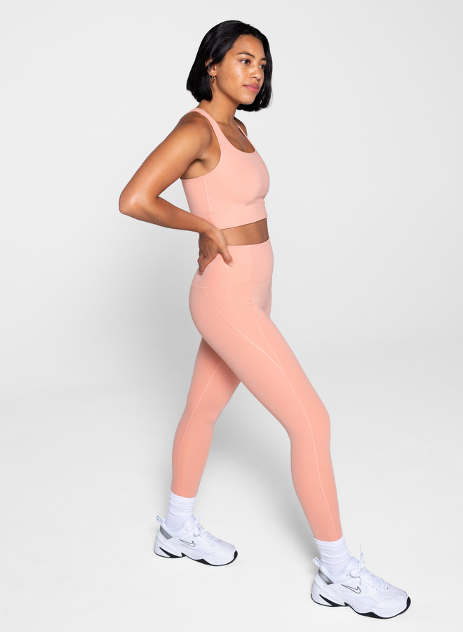 Compressive High Rise Legging - Sherbert