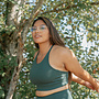 Topanga Bra - Moss