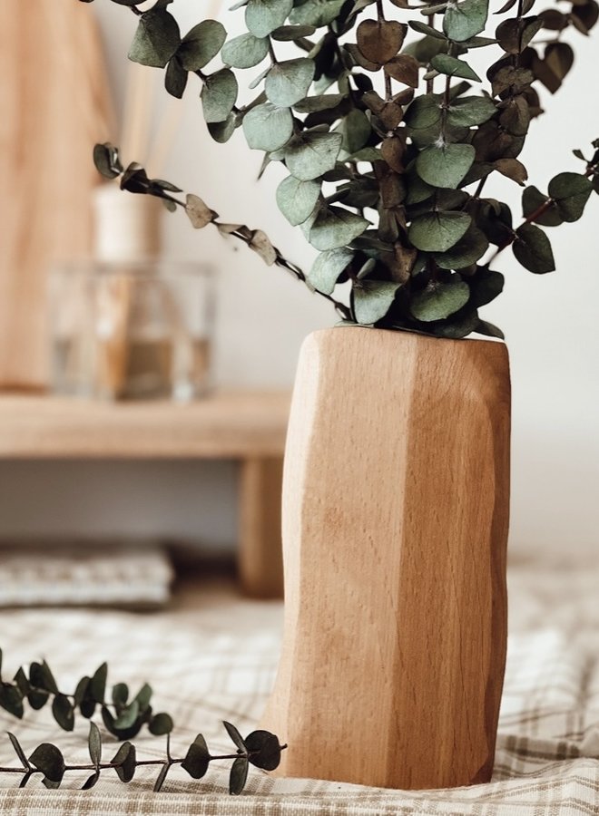 SOLI // Wood Vase