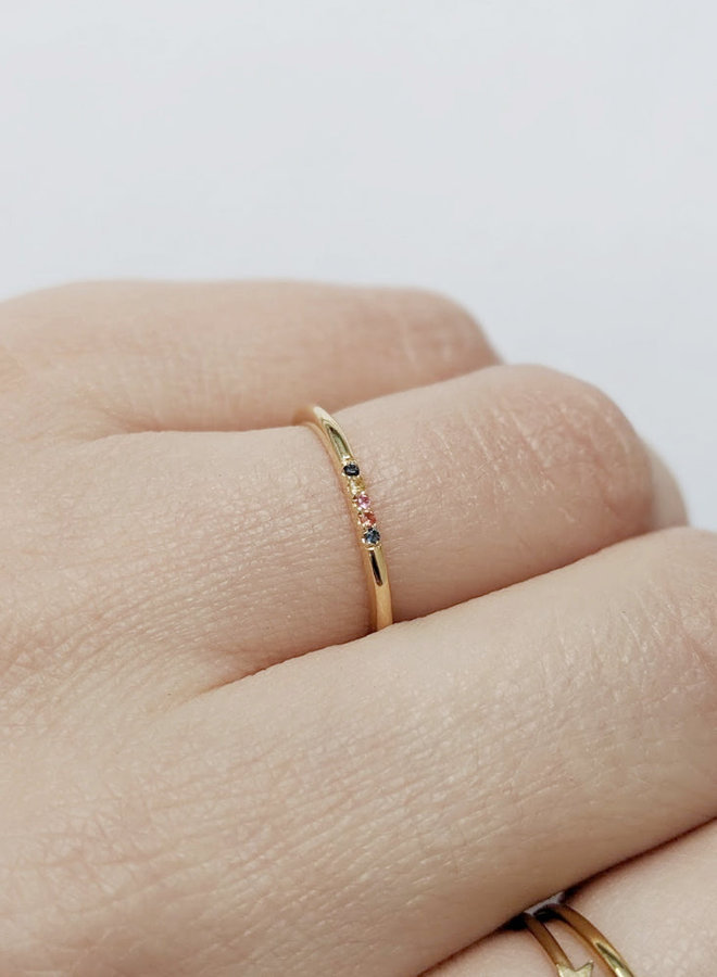 Rainbow Ring - Gold Vermeil