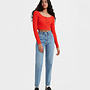 80's Mom Jean  - Medium Indigo Worn