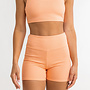 Elle Ribbed Bike Short - Guava
