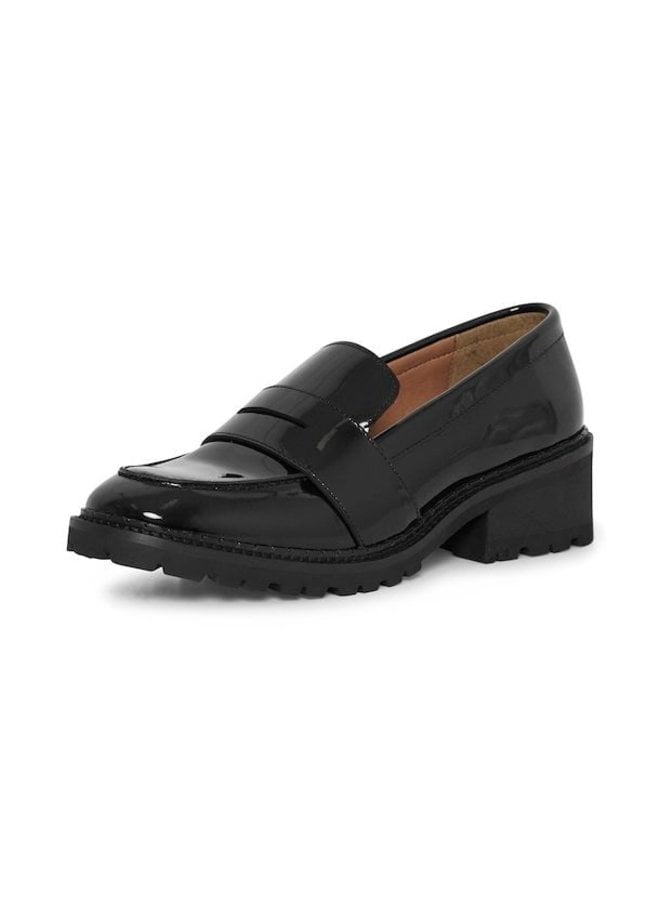 Lunia Patent Leather Loafer