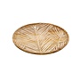 Fern Carved Plate - S