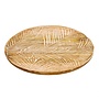 Fern Carved Plate - L
