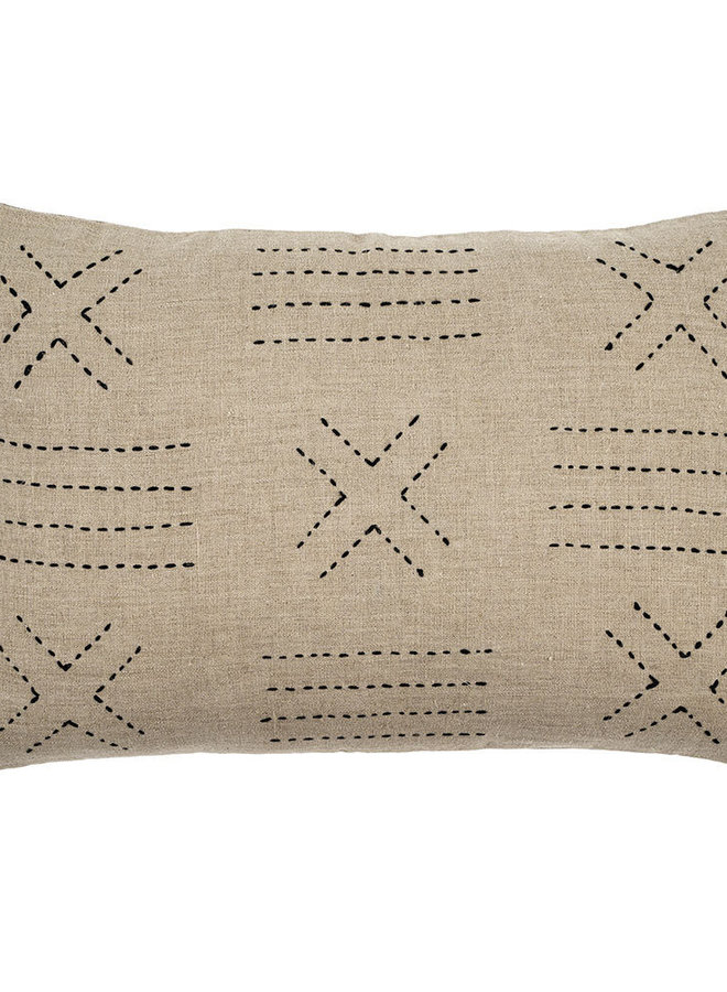Cross Linen Pillow