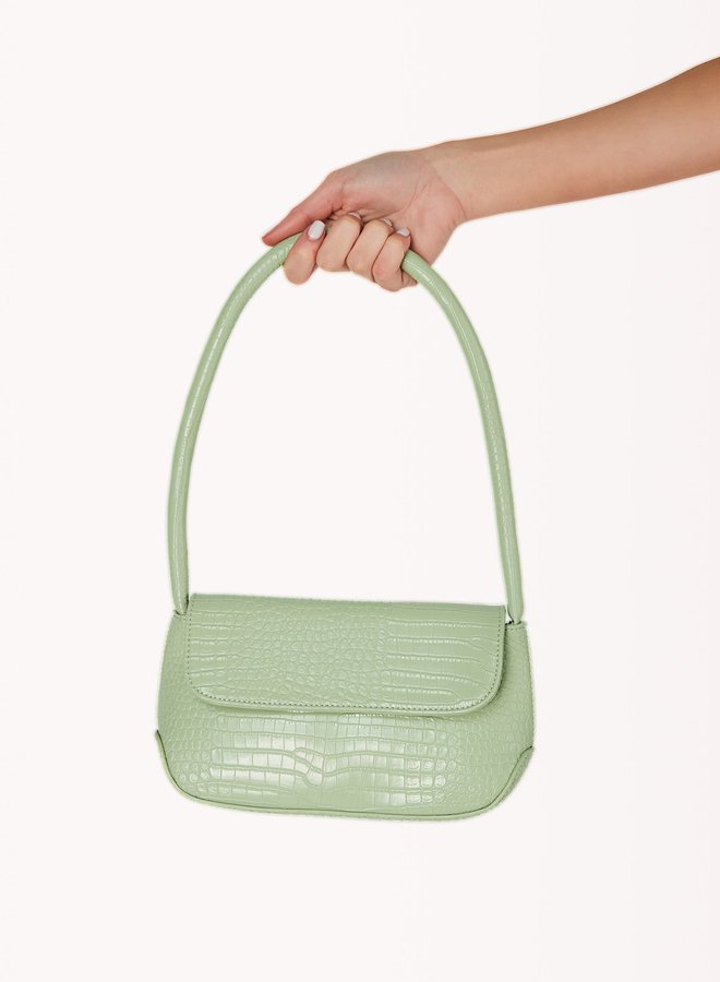 Izalia Shoulder Bag -  Apple Croc