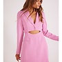 Allie Blazer Dress - Pink