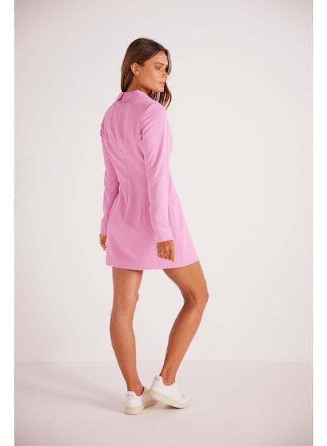 Allie Blazer Dress - Pink