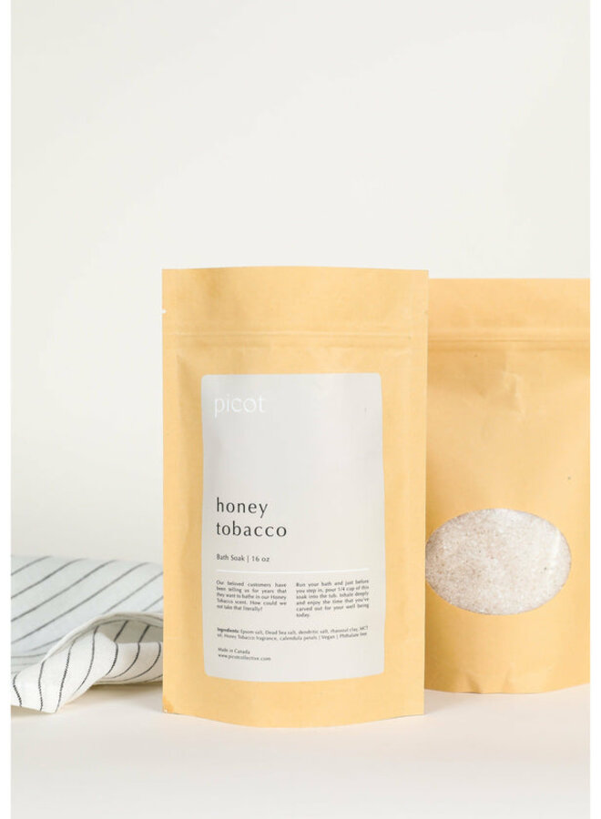 Bath Soak - Honey Tobacco