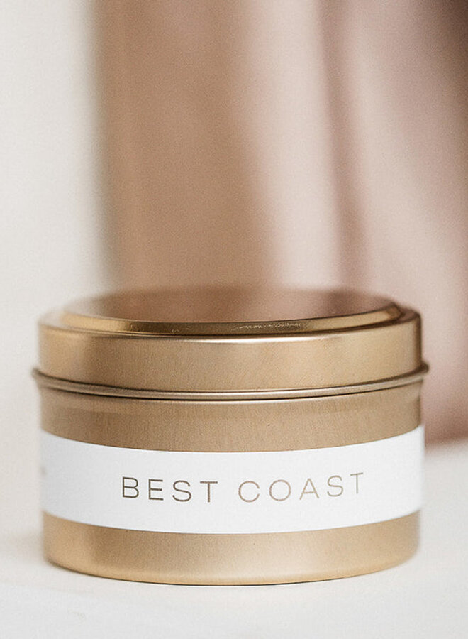 Gold Travel Tin - Best Coast
