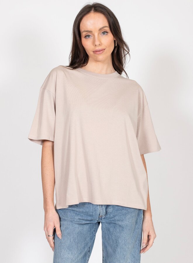 Boxy Tee - Oyster