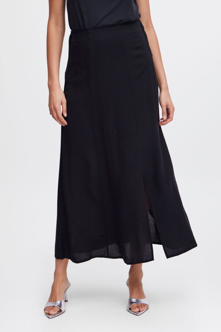 ICHI Joella Slit Skirt