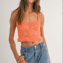 Quinn Crochet Crop Top