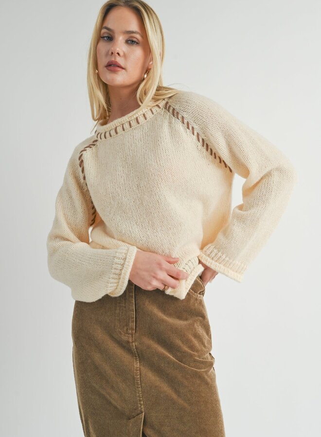 Reyna Stitched Sweater