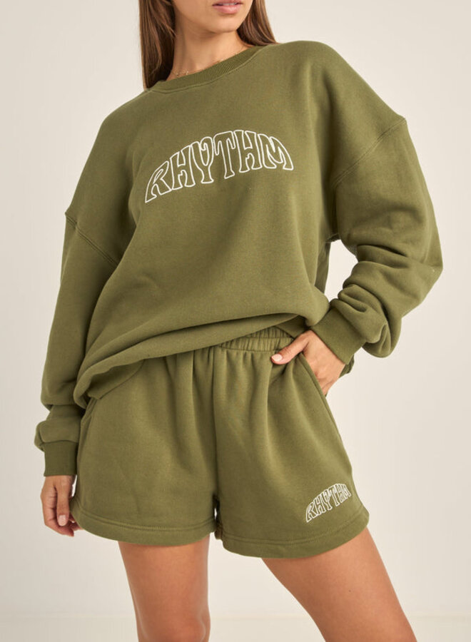 Collage Crew Neck Fleece