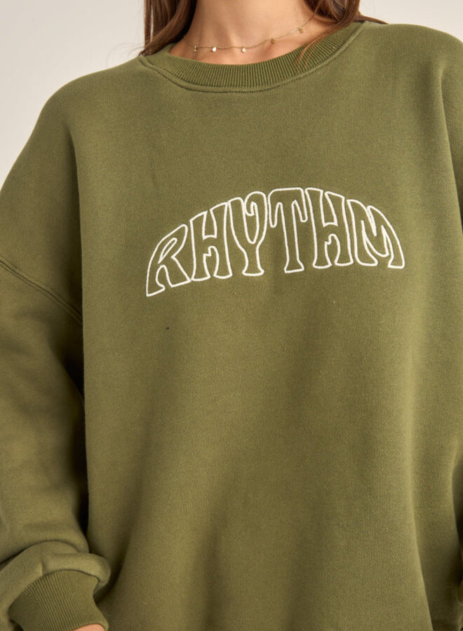 Collage Crew Neck Fleece