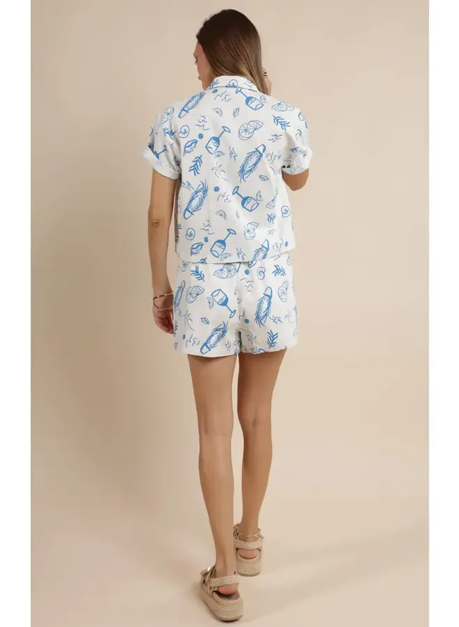 Citrus Splash Shorts