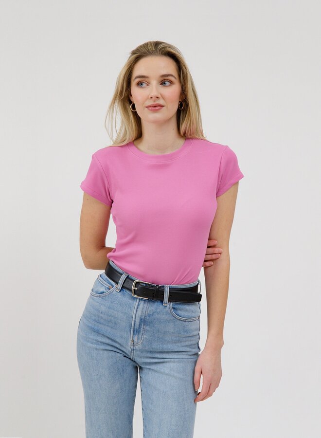 Ribbed Fitted Shirt